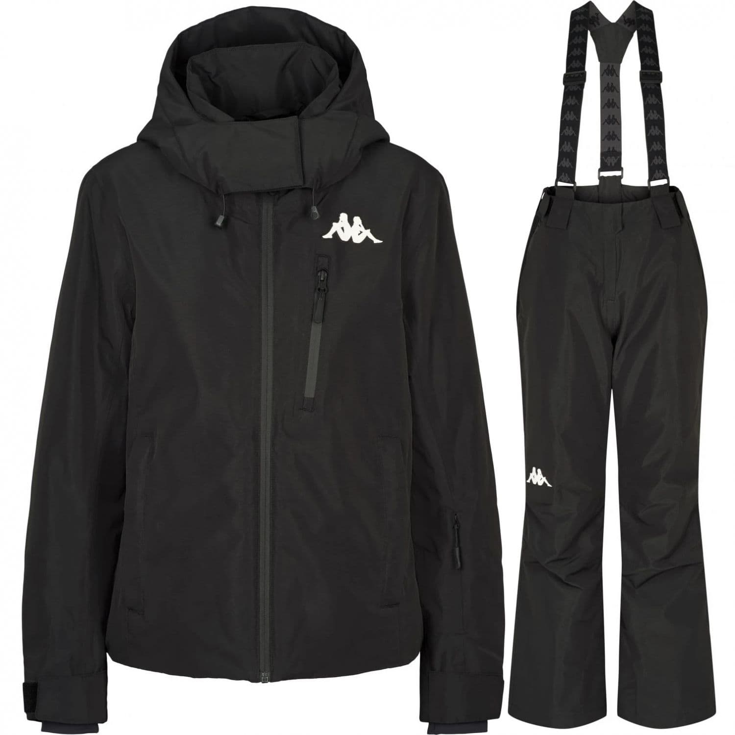 Kappa Scanivy/Naviasy hiihtosetti, naisten, musta