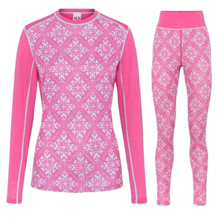 Kari Traa Iselin alusvaatesetti, naiset, pinkki