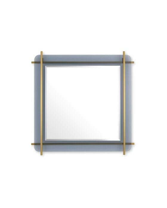 Quinn Mirror Brass