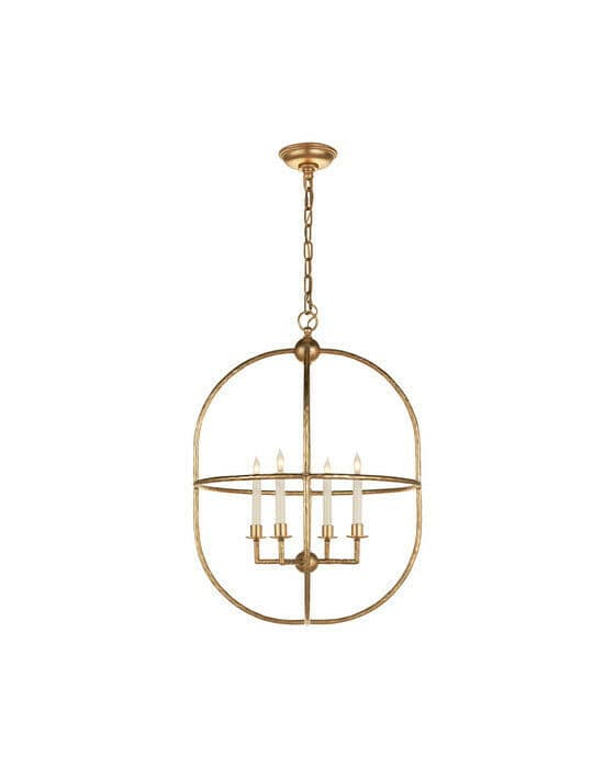 Desmond Open Oval Lantern Gild