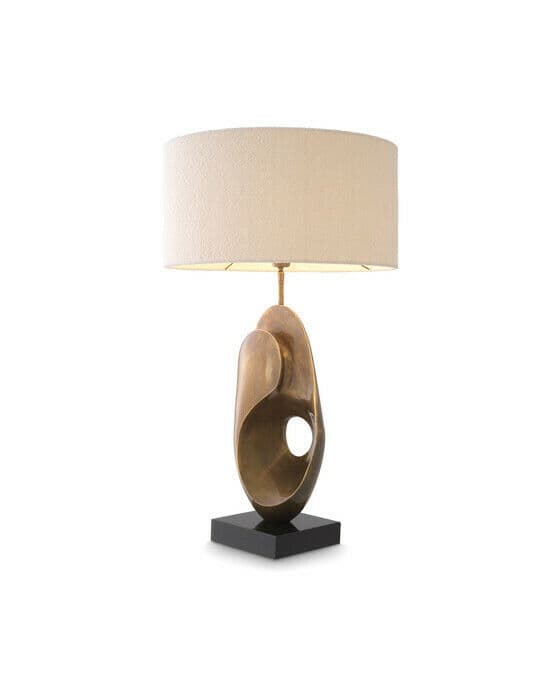D'Ancona pöytävalaisin vintage brass
