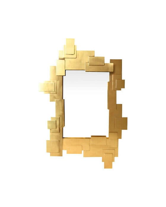 Puzzle peili messinki