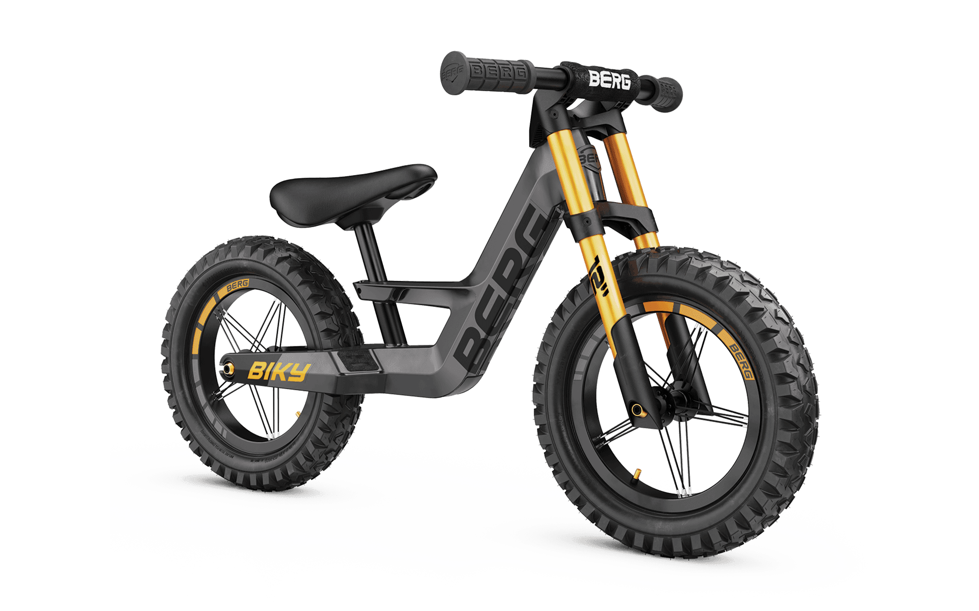 BERG Biky Cross Potkupyörä - 2,5+ vuotta - Harmaa