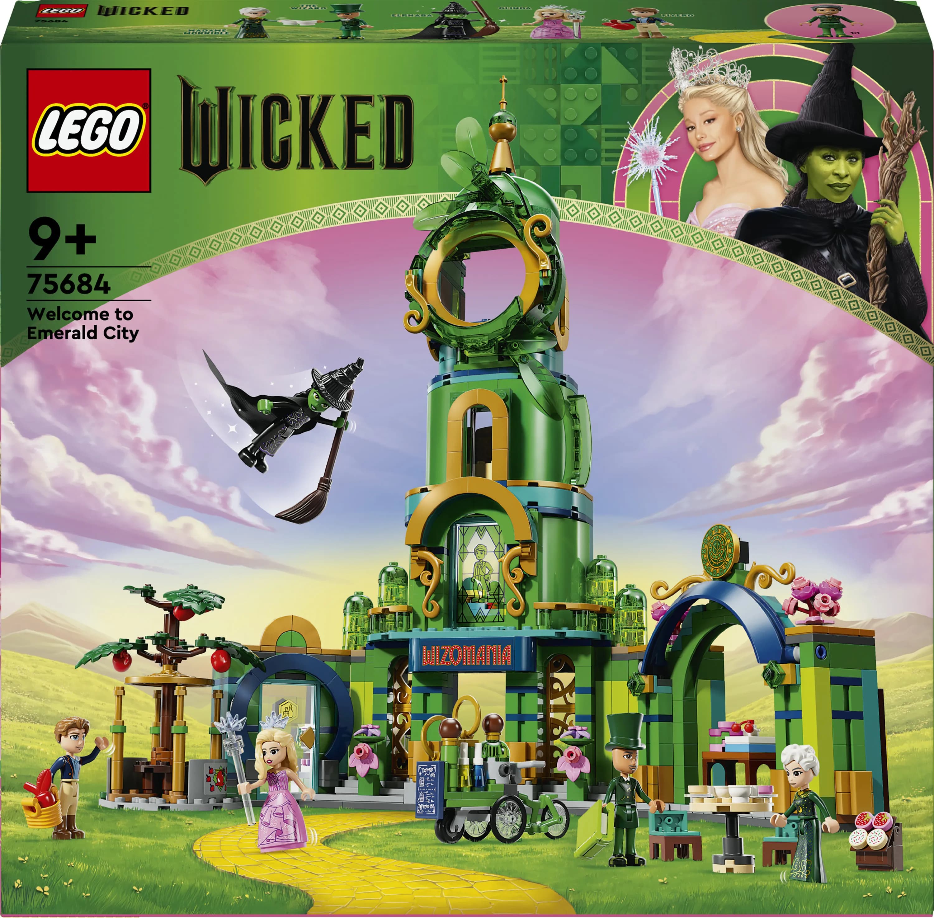 LEGO Wicked Tervetuloa Emerald Cityyn 75684