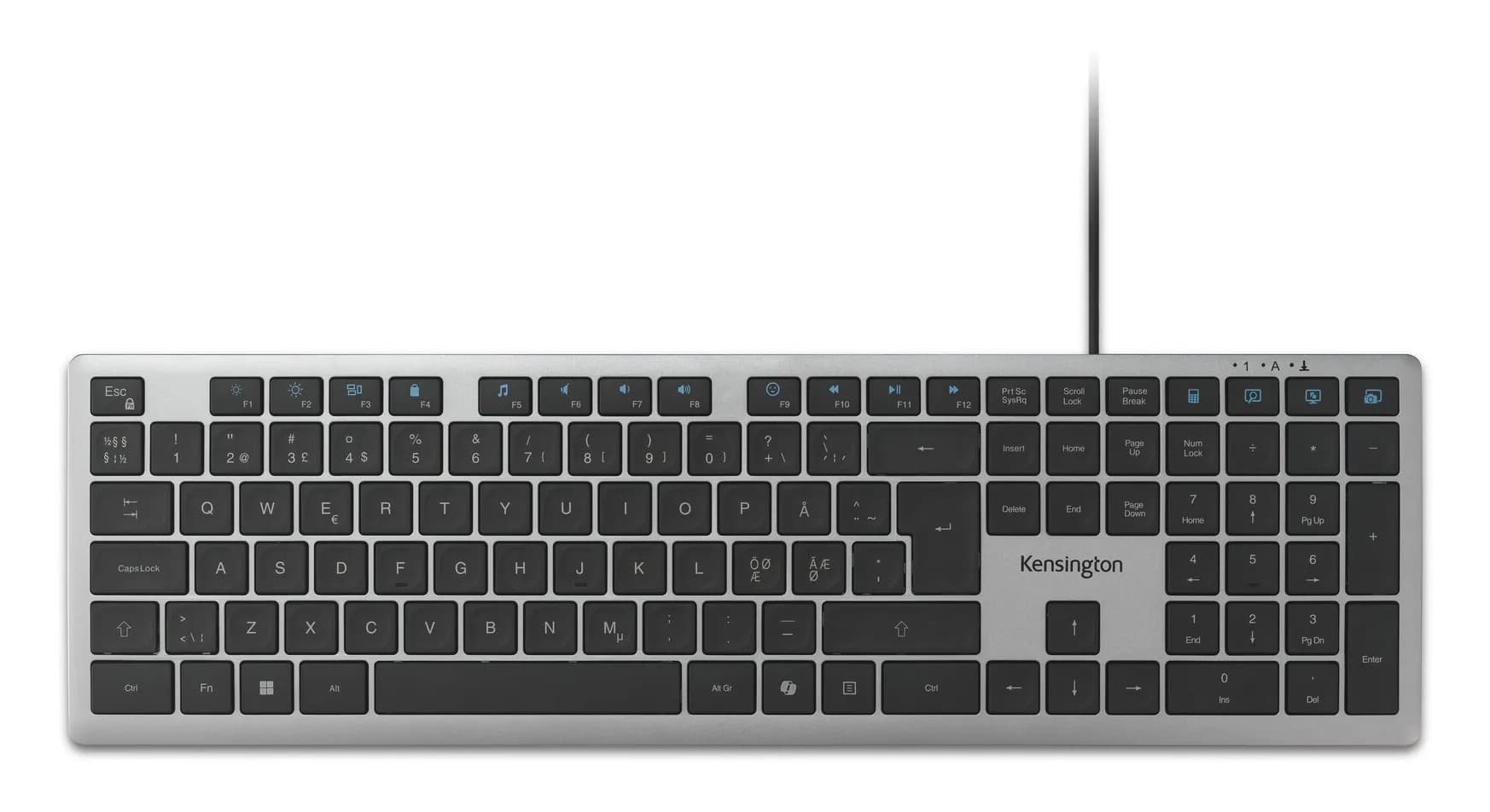 Kensington KB515 EQ -näppäimistö, harmaa