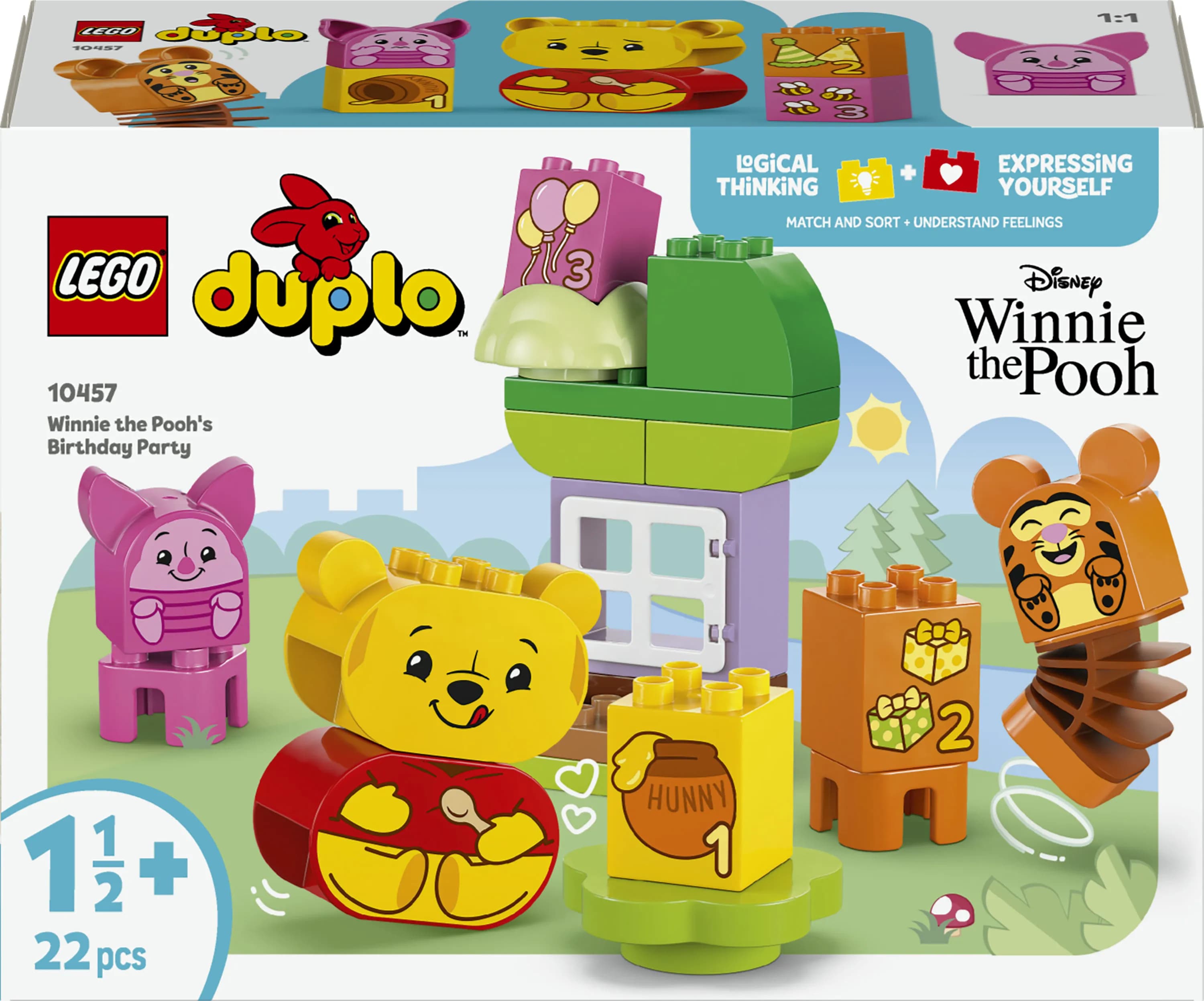 LEGO DUPLO Nalle Puhin syntymäpäiväjuhlat 10457