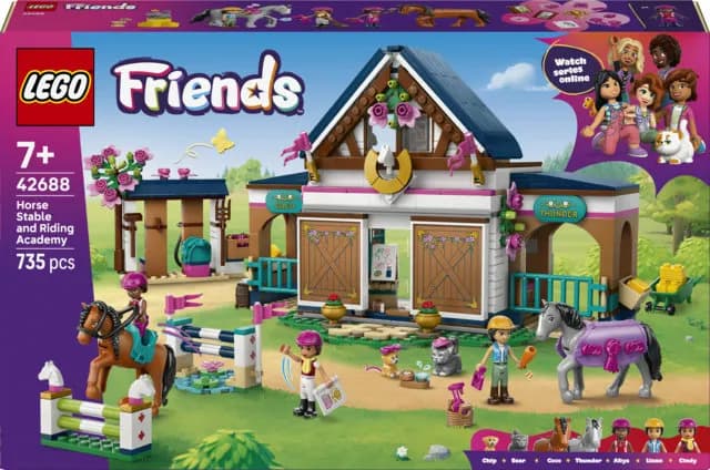 LEGO Friends Hevostalli ja ratsastuskoulu 42688
