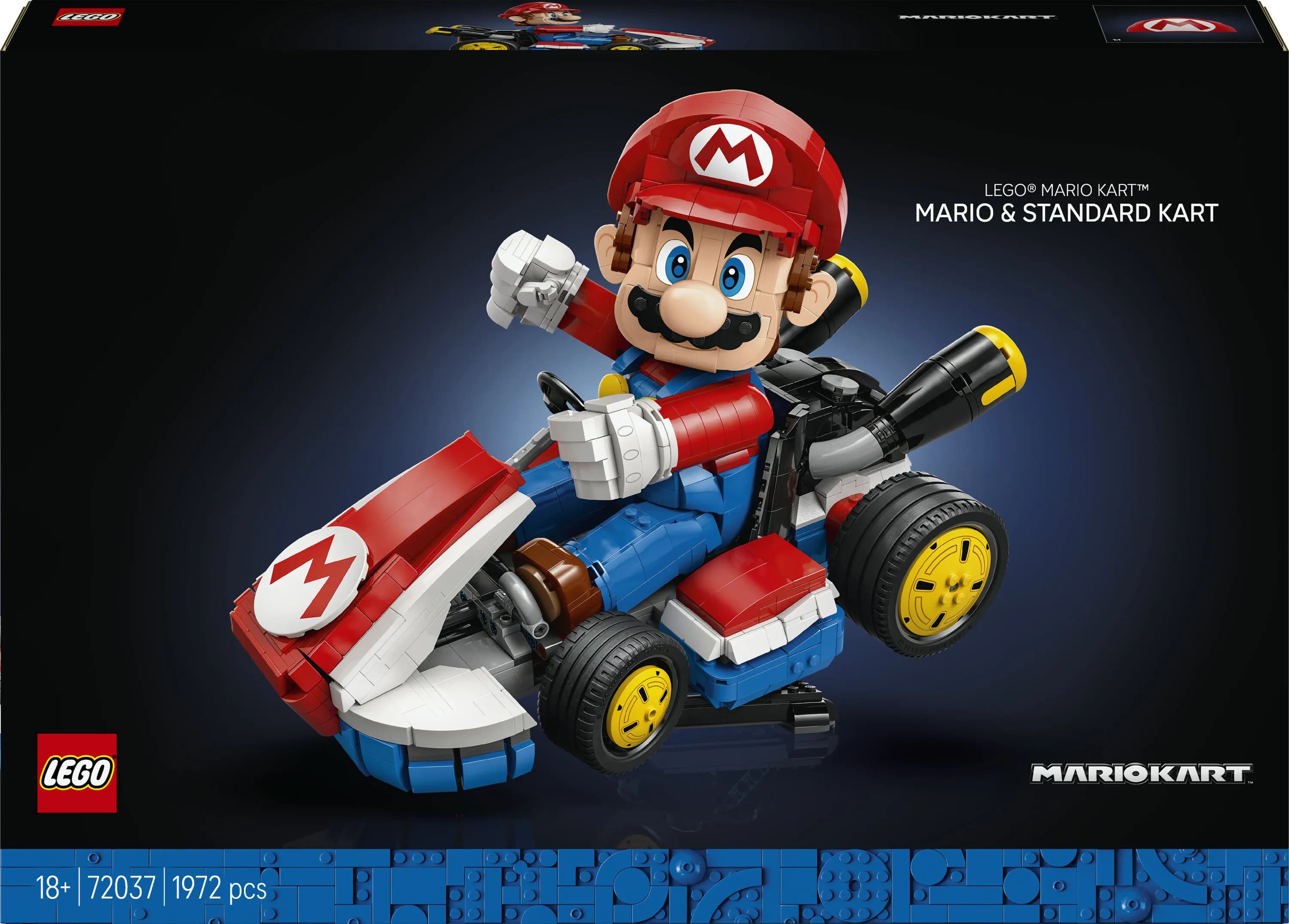LEGO Super Mario Mario Kart: Mario ja Standard Kart 72037