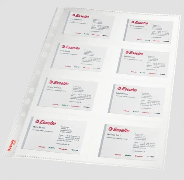 Pocket BusinessCard clear 105my A4 (10) 