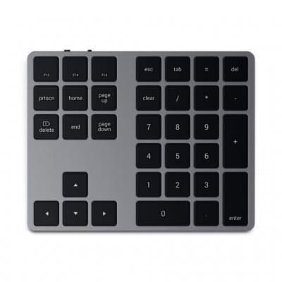 Satechi Wireless Extended Numeric Keyboard, Space Grey