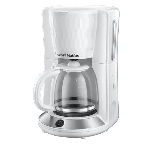Russell Hobbs Honeycomb -kahvinkeitin, valkoinen