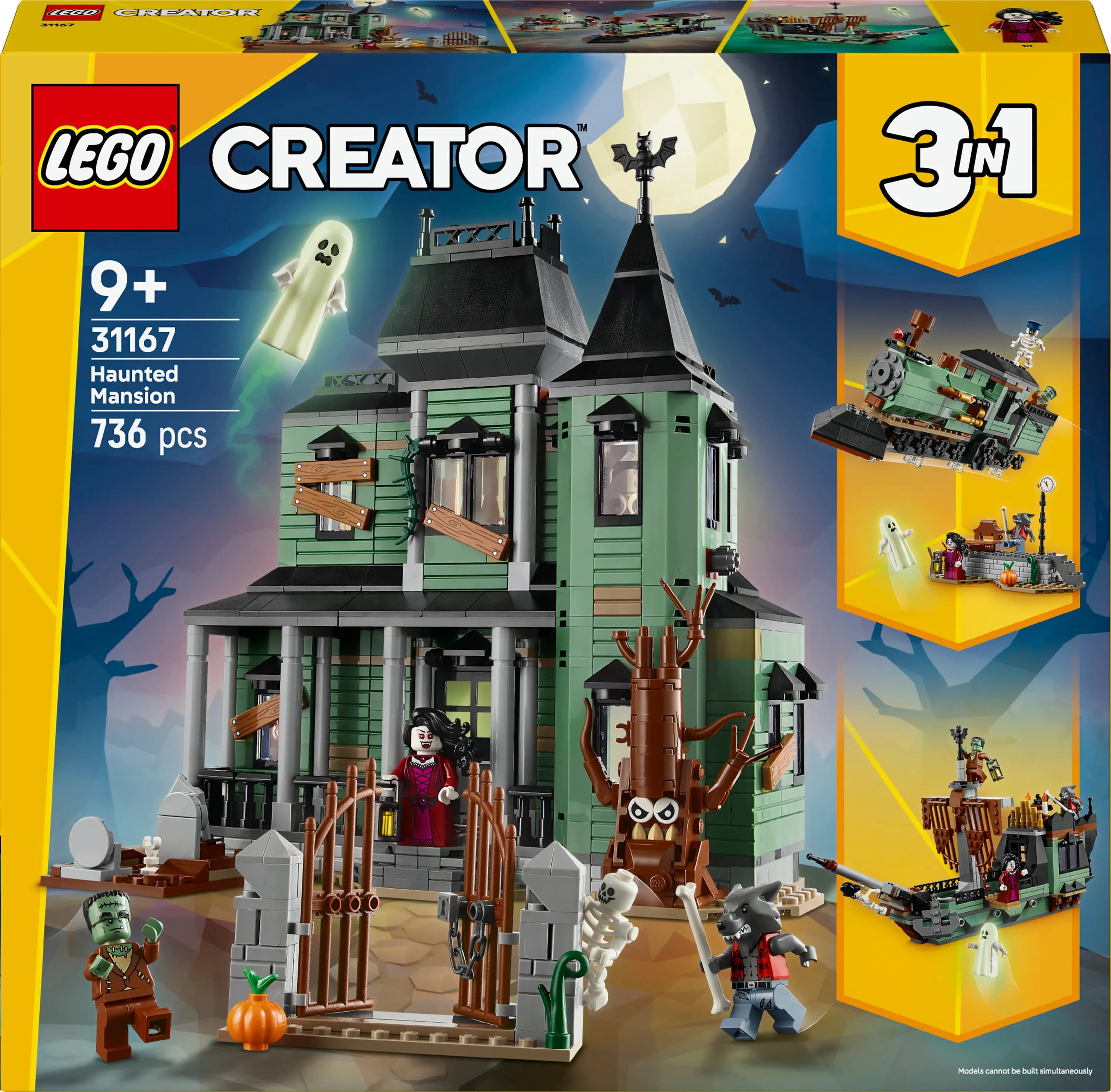 LEGO Creator 3-in-1 Haamukartano 31167