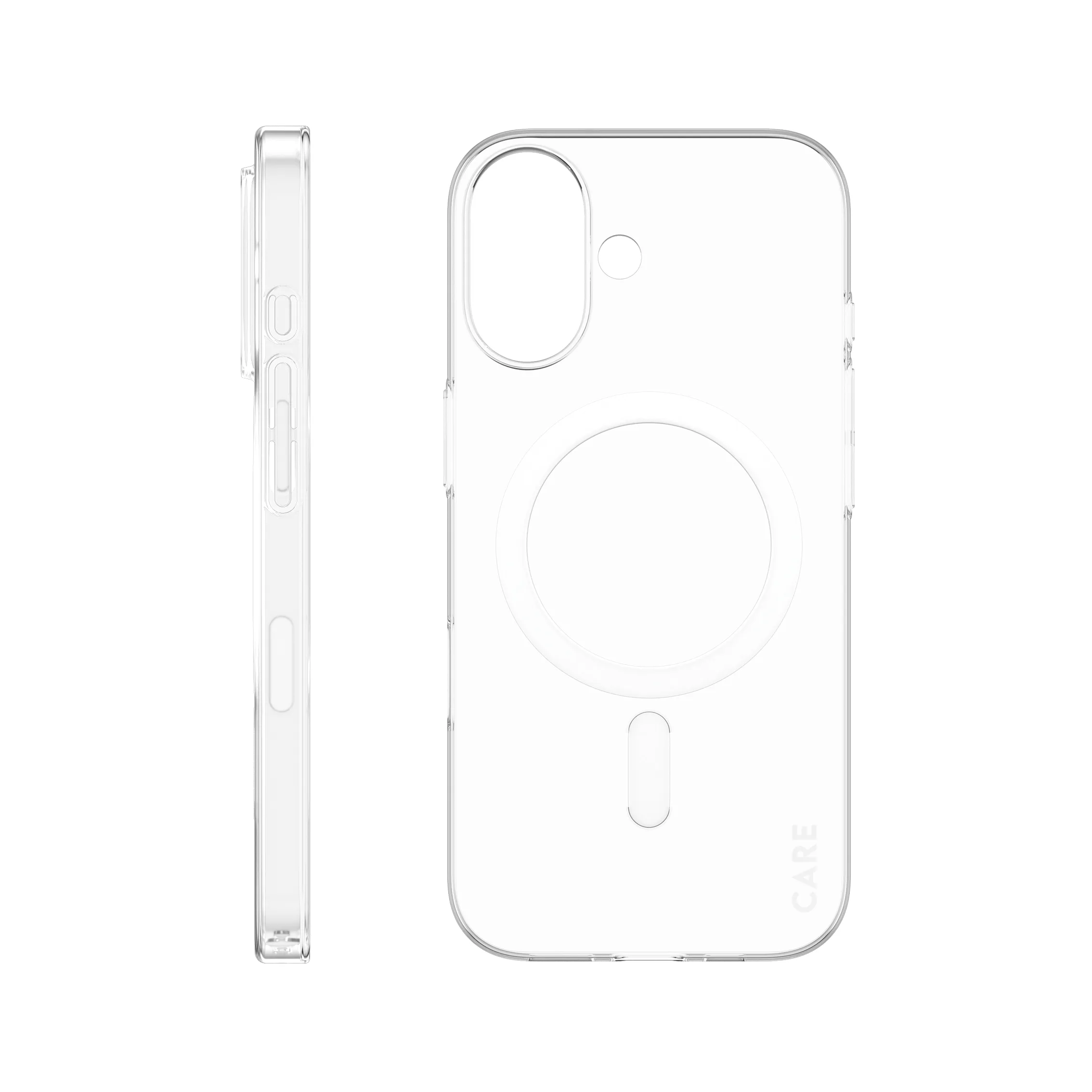 PanzerGlass CARE SL1M MagSafe, iPhone 17 -suojakuori, läpinäkyvä