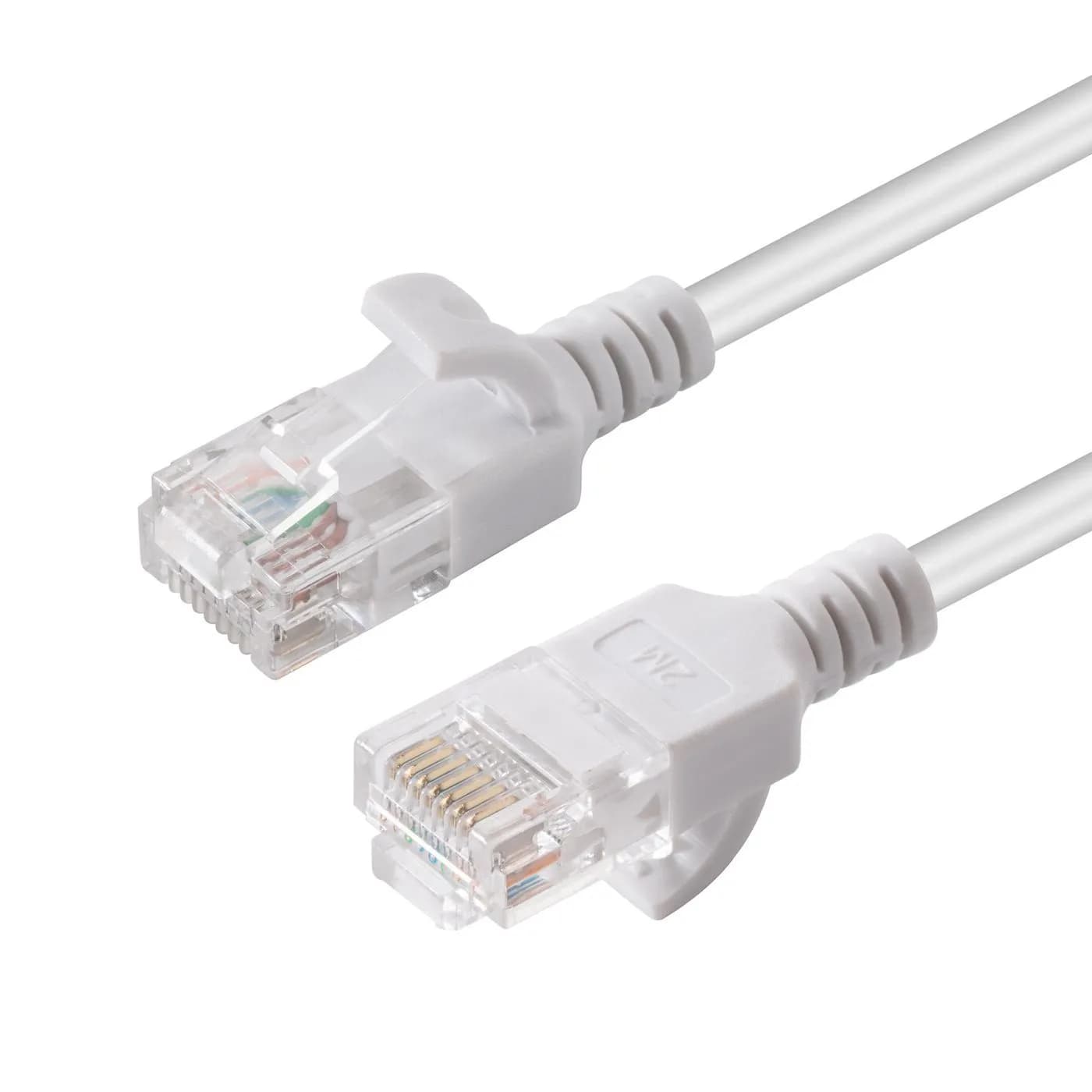 MicroConnect Cat6 UTP RJ45 0.15m -verkkokaapeli, valkoinen