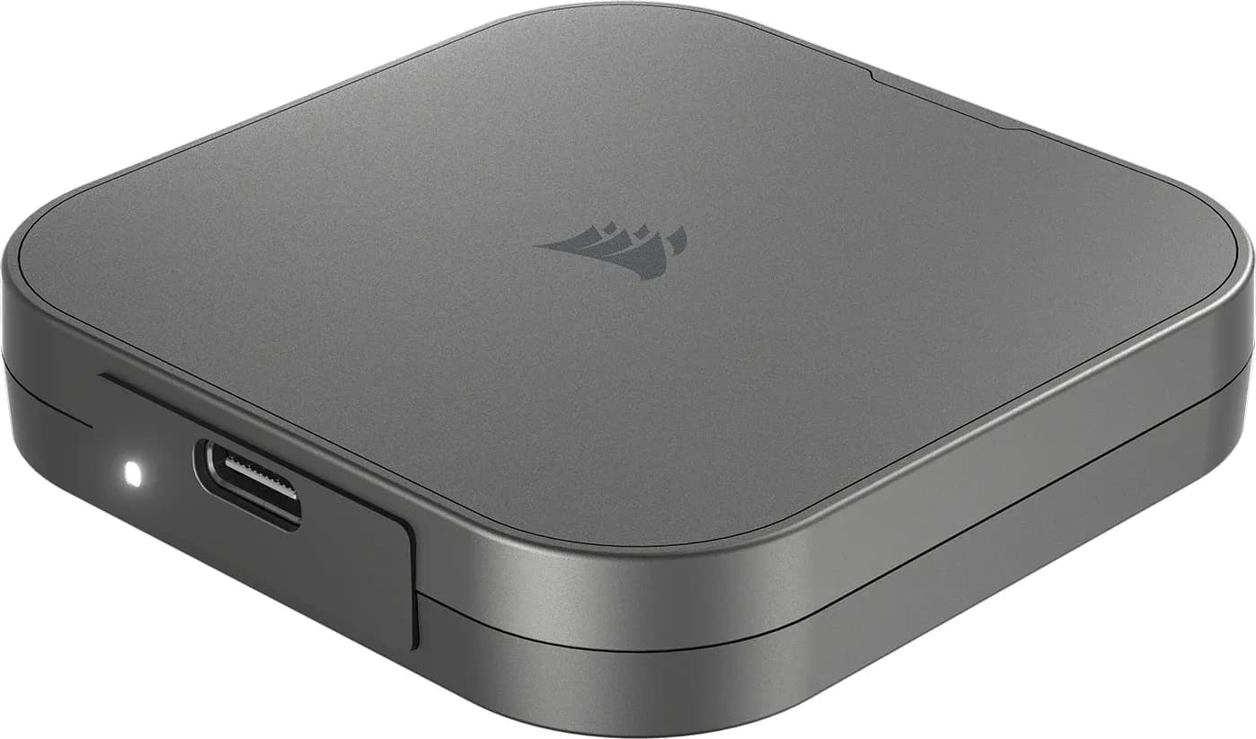 Corsair EX300U 1 Tt USB 3.2 Gen 2 (USB-C) -ulkoinen SSD, iskunkestävä, kannettava, harmaa