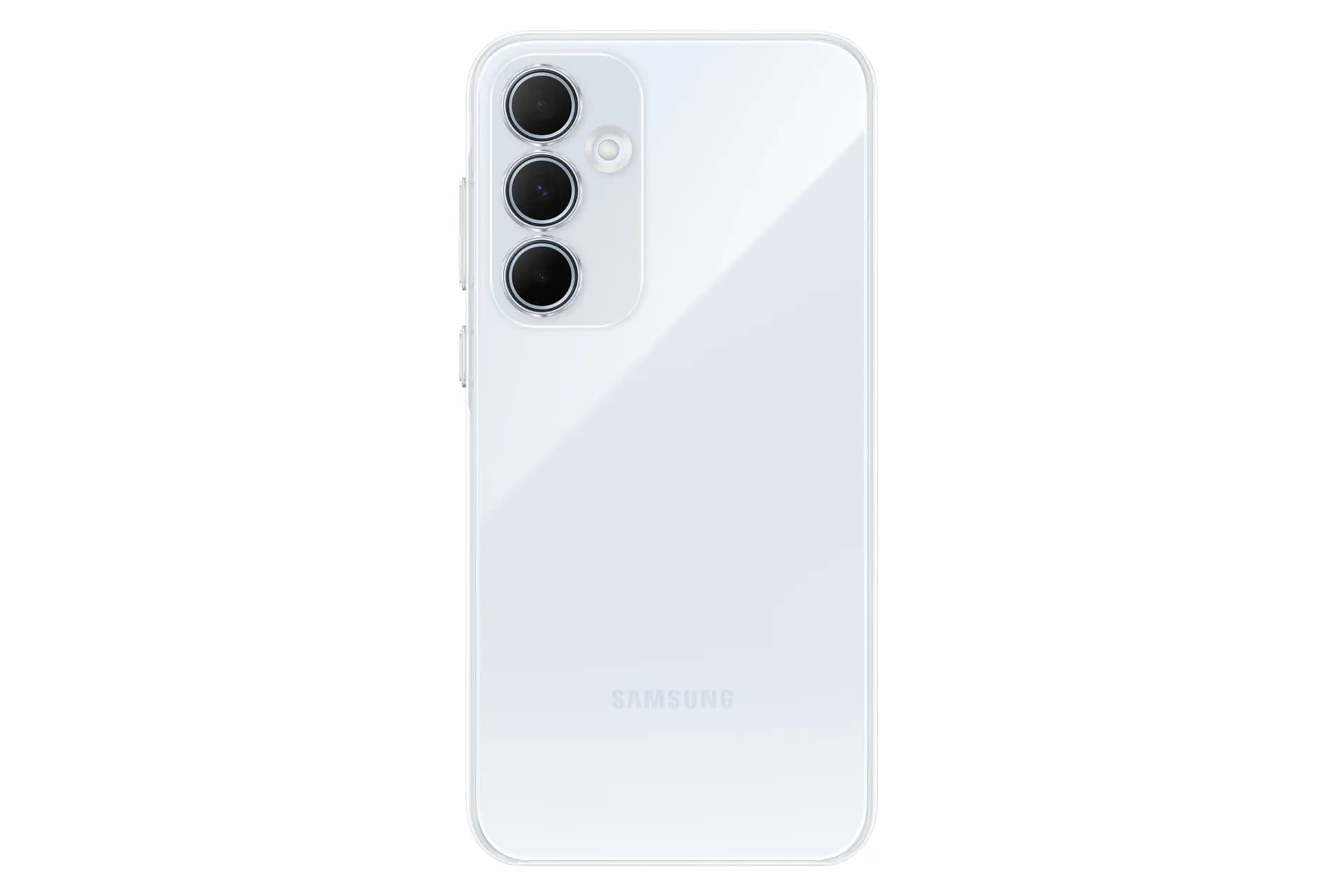 Samsung Galaxy A35 Clear Case -suojakuori, Läpinäkyvä