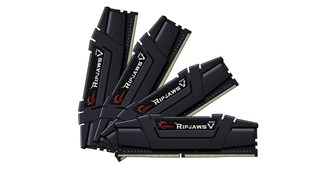 G.SKILL Ripjaws V 32 Gt (4 x 8 Gt) DDR4 4000 MHz, CL18 -muisti (XMP)