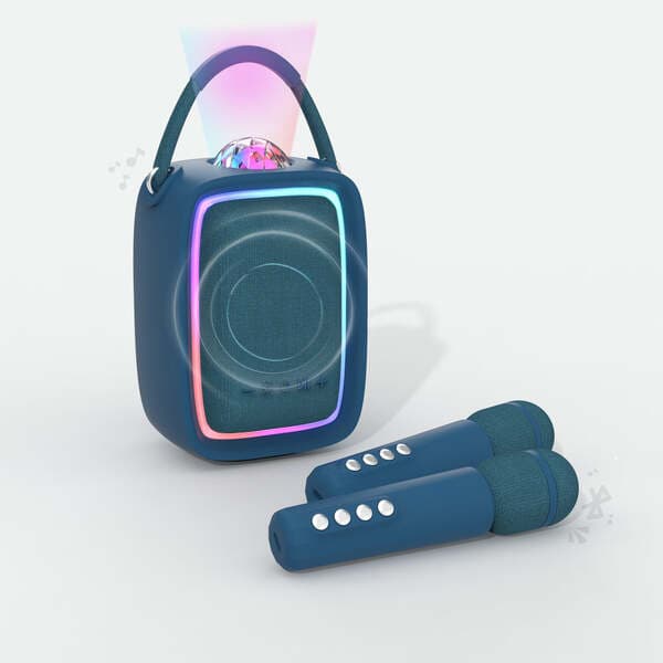 MOB Karaoke Singy Party Bluetooth kannettava kaiutin, tummansininen