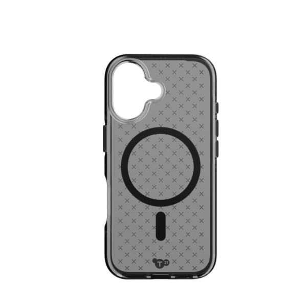 Tech21 Evo Check MagSafe, iPhone 17 -suojakuori, Smokey Black