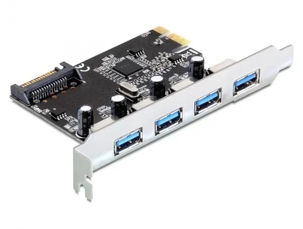 PCI Expr Card Delock 4x USB3.0