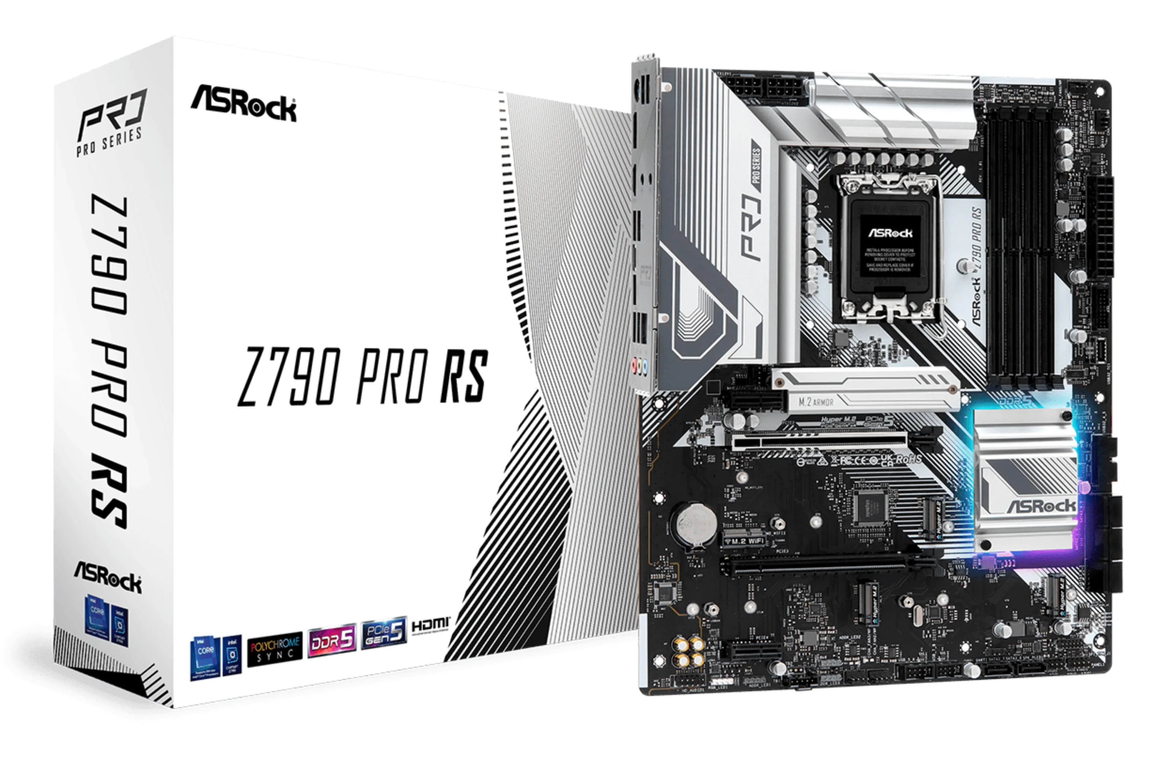 ASRock Z790 Pro RS WiFi LGA1700 ATX -emolevy