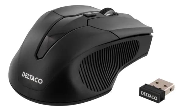 DELTACO MS-776 -langaton hiiri, musta