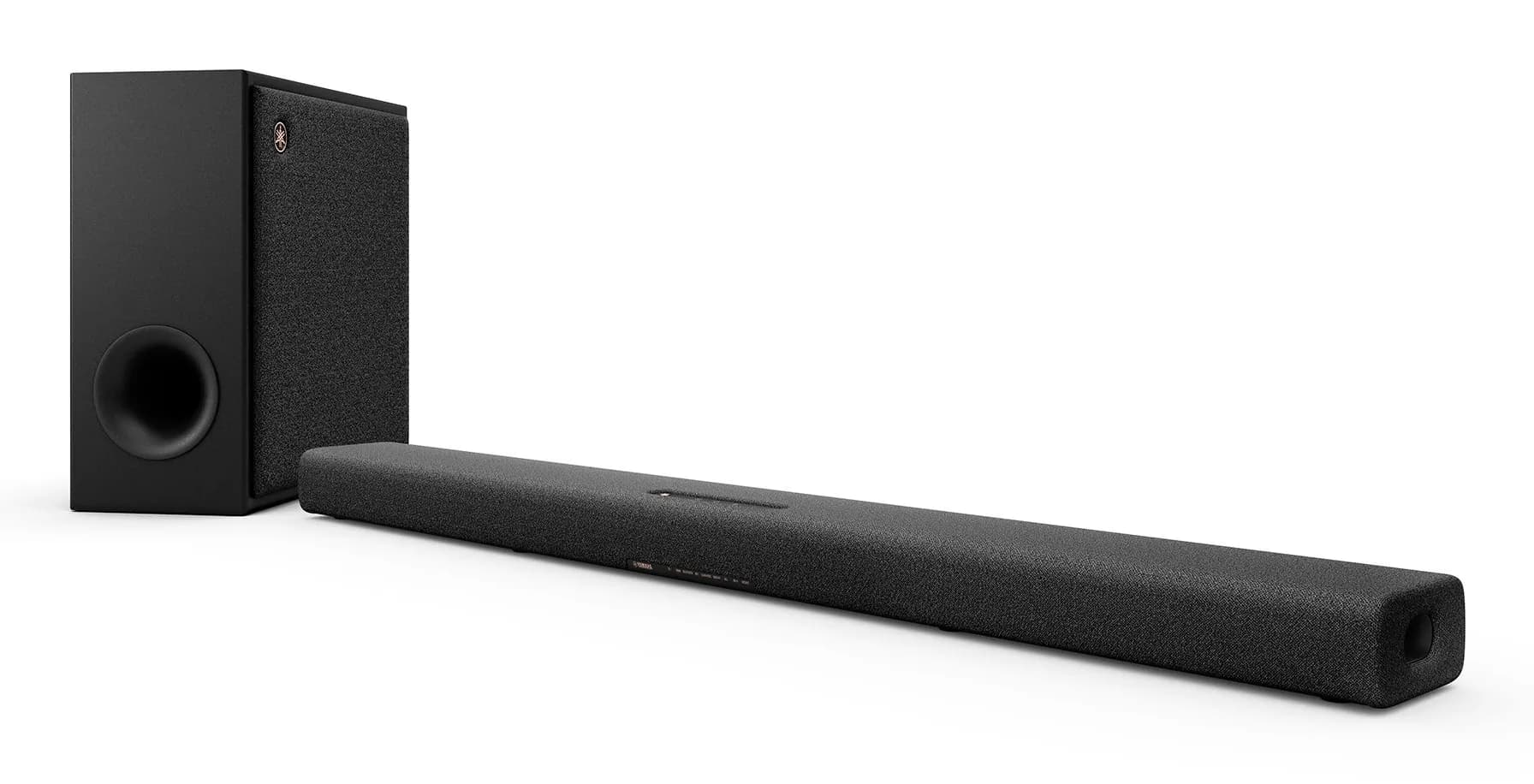 Yamaha SR-X50ACGY 2.1.2 Dolby Atmos soundbar -äänijärjestelmä, langattomalla subwooferilla, Carbon Gray