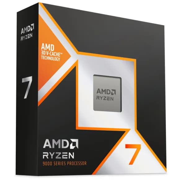AMD Ryzen 7 9800X3D 4.7 GHz 104 MB, AM5 -suoritin (WOF)