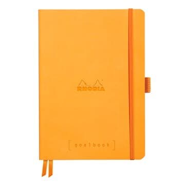 Rhodia Goalbook soft orange A5 dot ivory