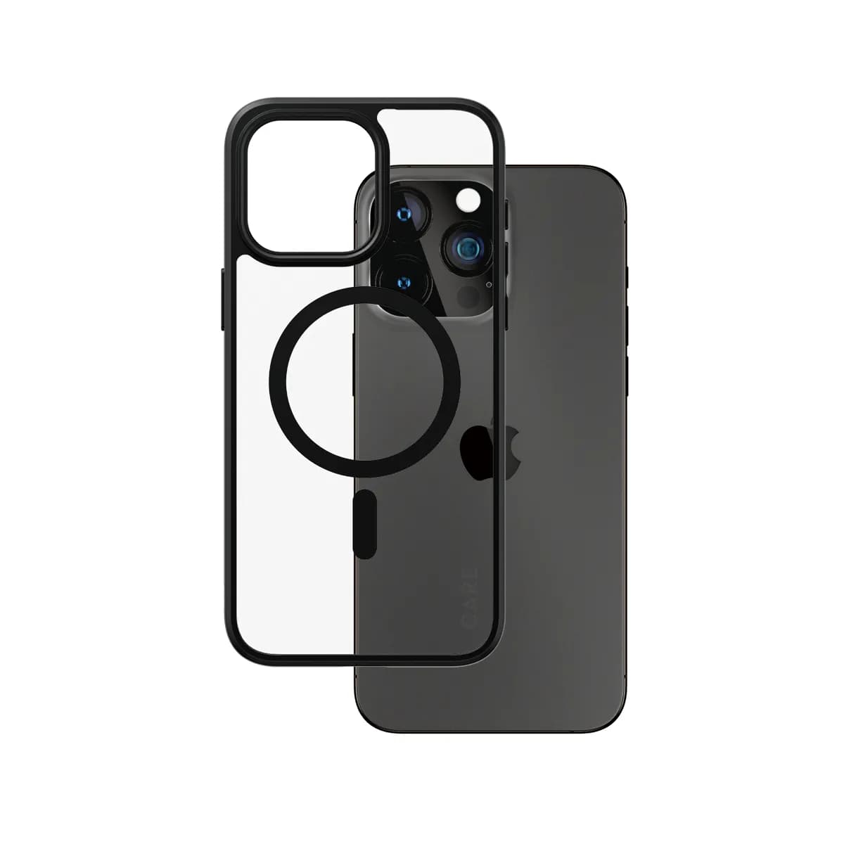 Panzerglass CARE Case Urban CB - TRANS W BLK MSAFE iPhone 15 Pro Max