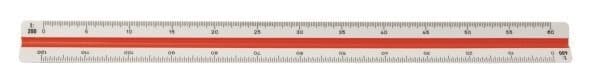 Reduction scale 1:100 :200 :250 30cm