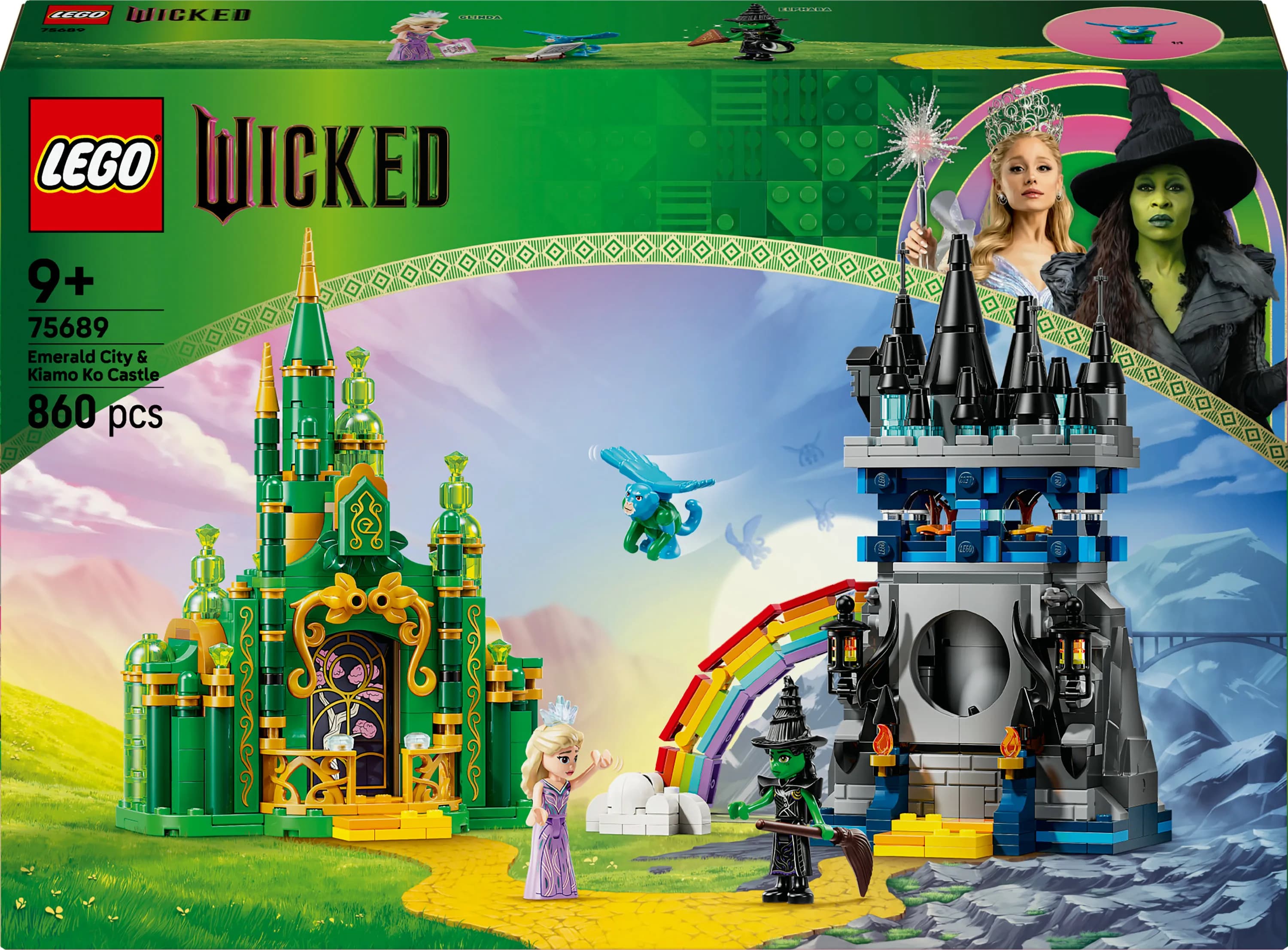LEGO Wicked Emerald City ja Kiamo Ko -linna 75689