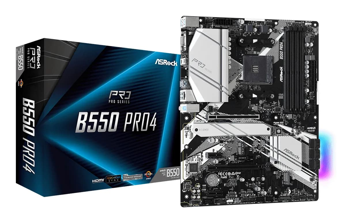 ASRock B550 Pro4 AM4 ATX -emolevy