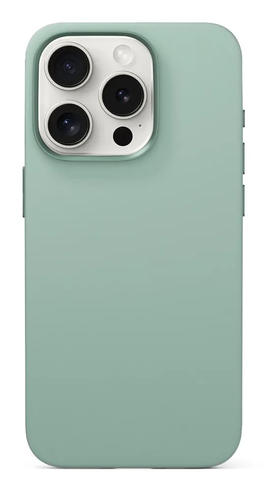 Epico Mag+ Silicone Case Pro, iPhone 16 Pro -suojakuori, Pastel Mint