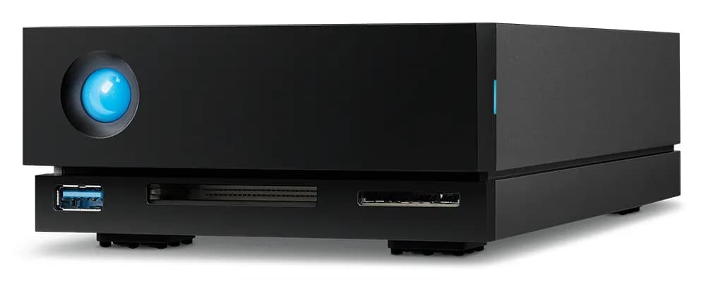 LaCie 1big Dock 24 Tt 3.5" -ulkoinen HDD, musta