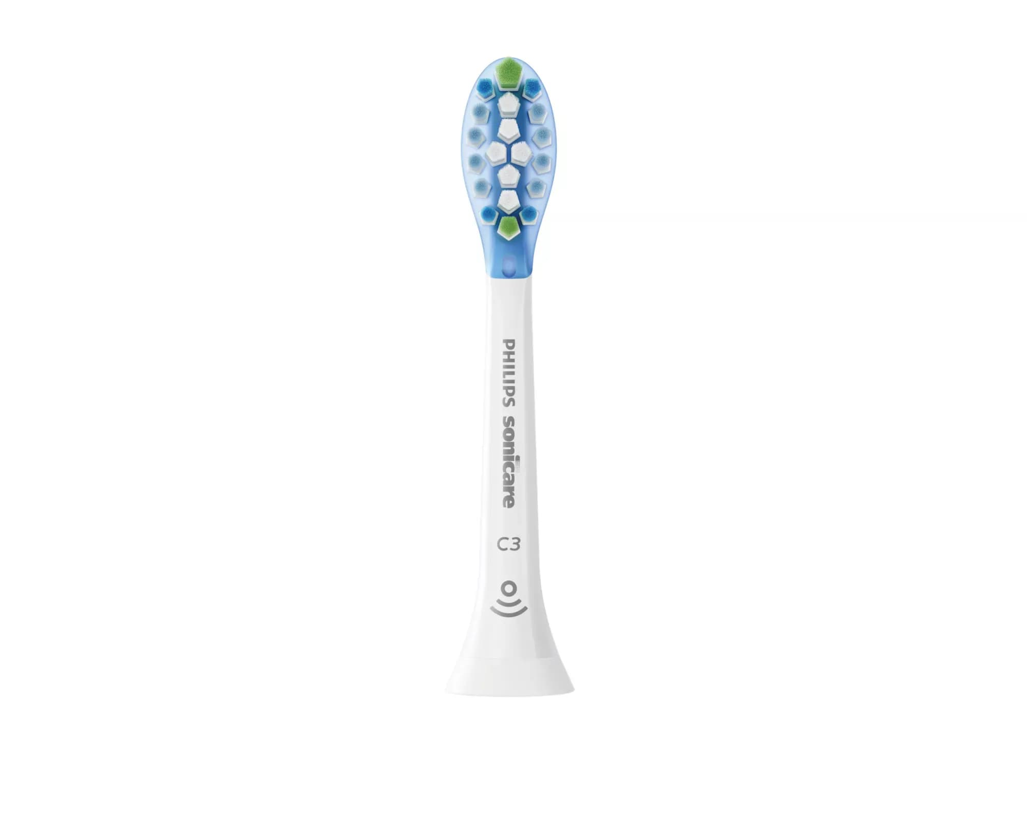 Philips Sonicare C3 Premium Plaque Defence 4 kpl -vaihtoharjaspäät, Valkoinen
