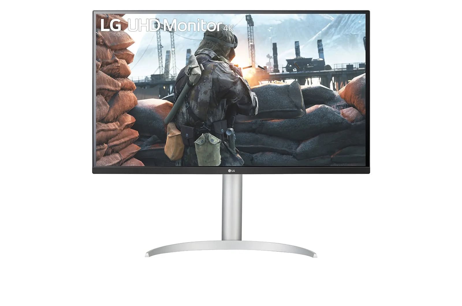 LG 27BP55U-B 27" 4K UHD, IPS -näyttö, USB-C hub