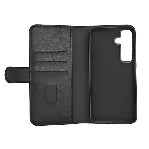 GEAR Wallet, Galaxy S24 Plus - 2-in-1 lompakkokotelo, Musta