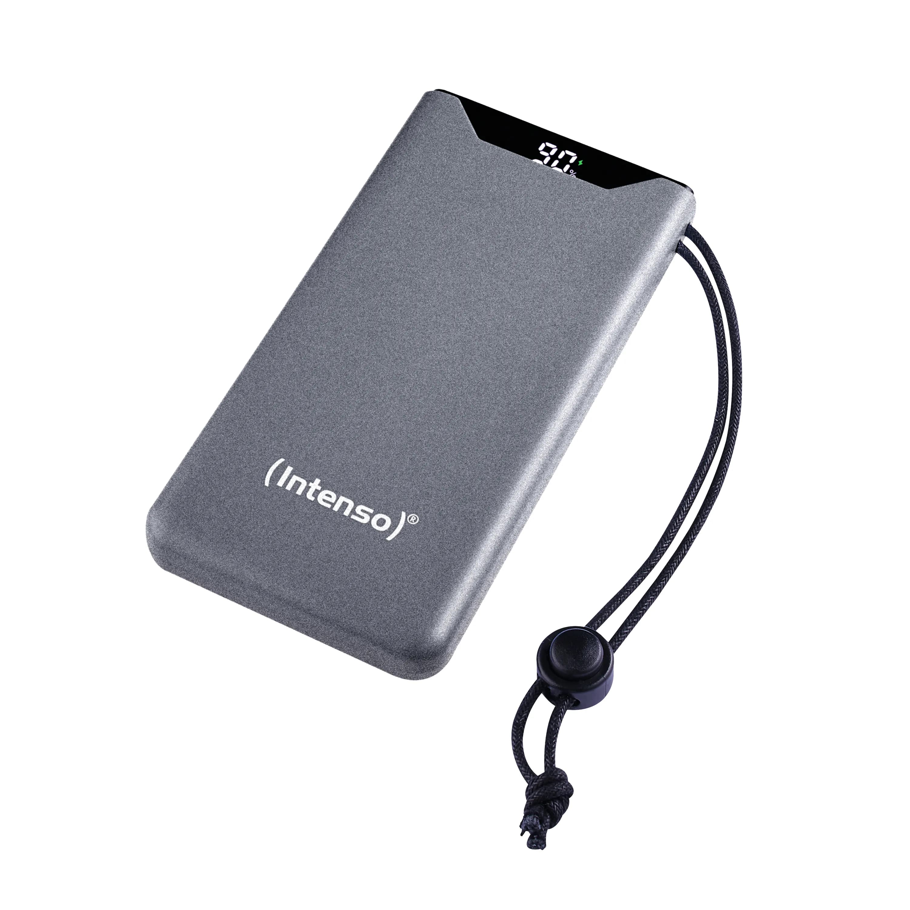 Intenso F10000 -varavirtalähde, 10000 mAh, Harmaa