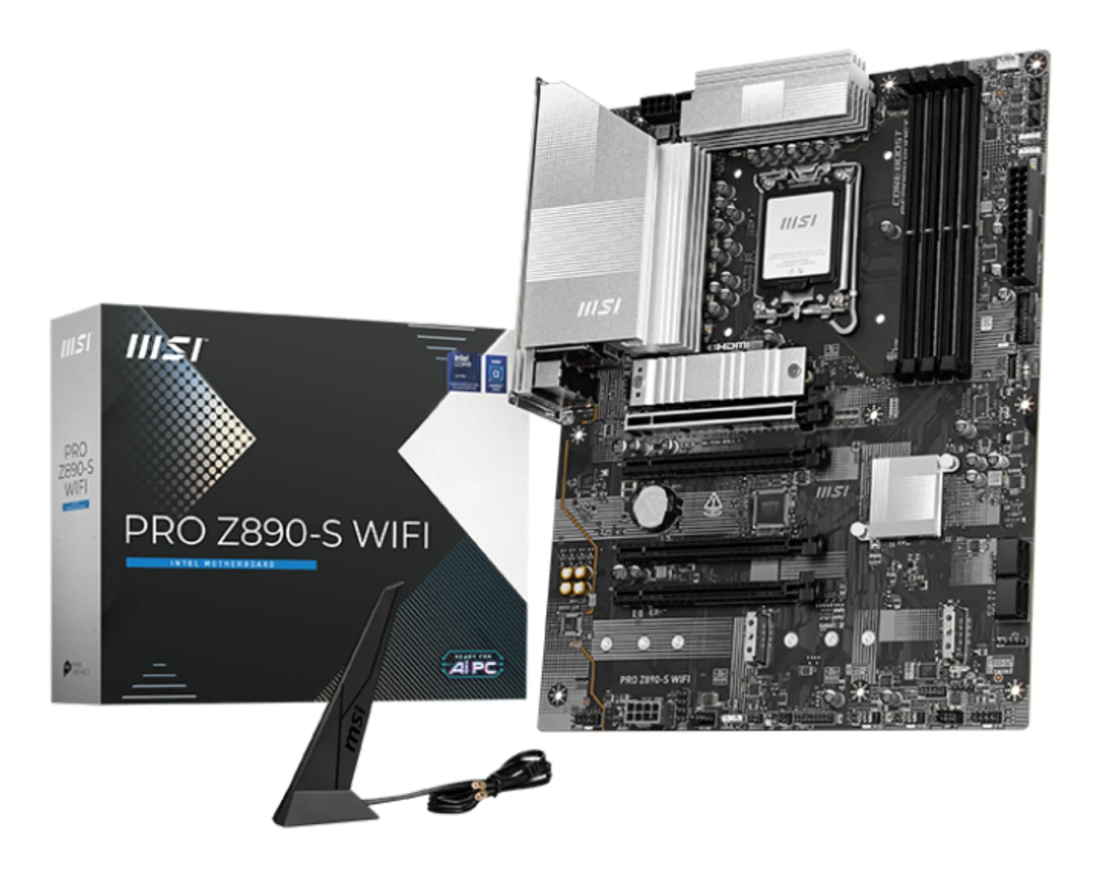 MSI PRO Z890-S Wi-Fi 7 LGA 1851 ATX -emolevy