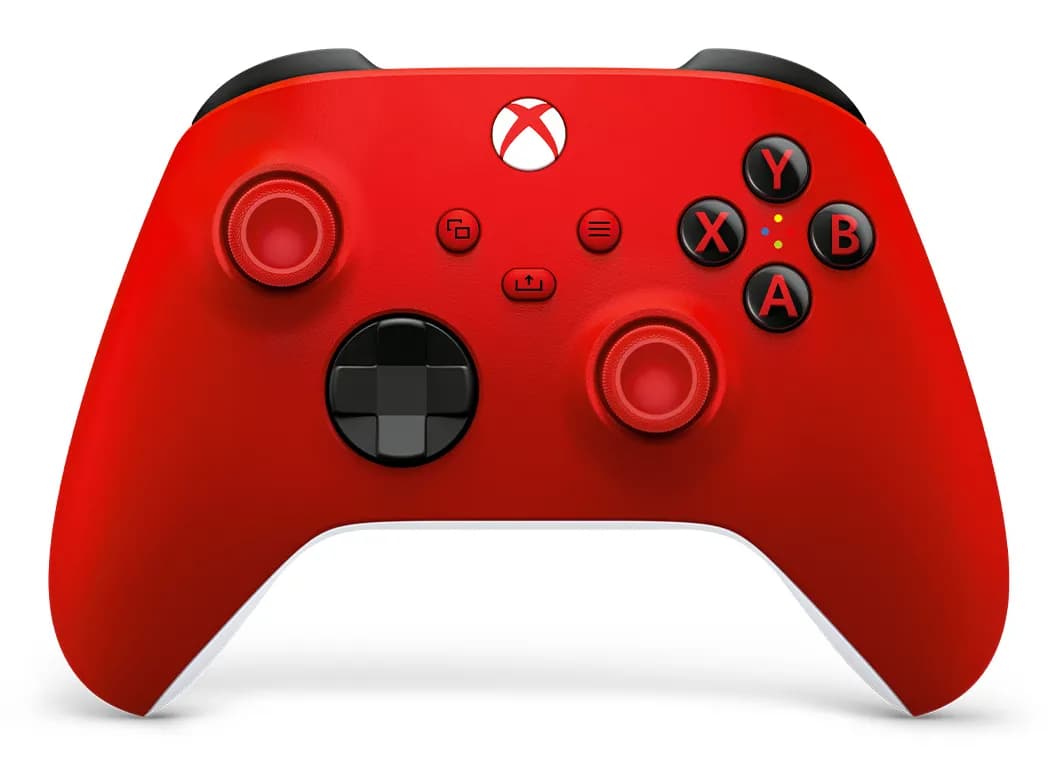 Microsoft Xbox -langaton peliohjain, Punainen