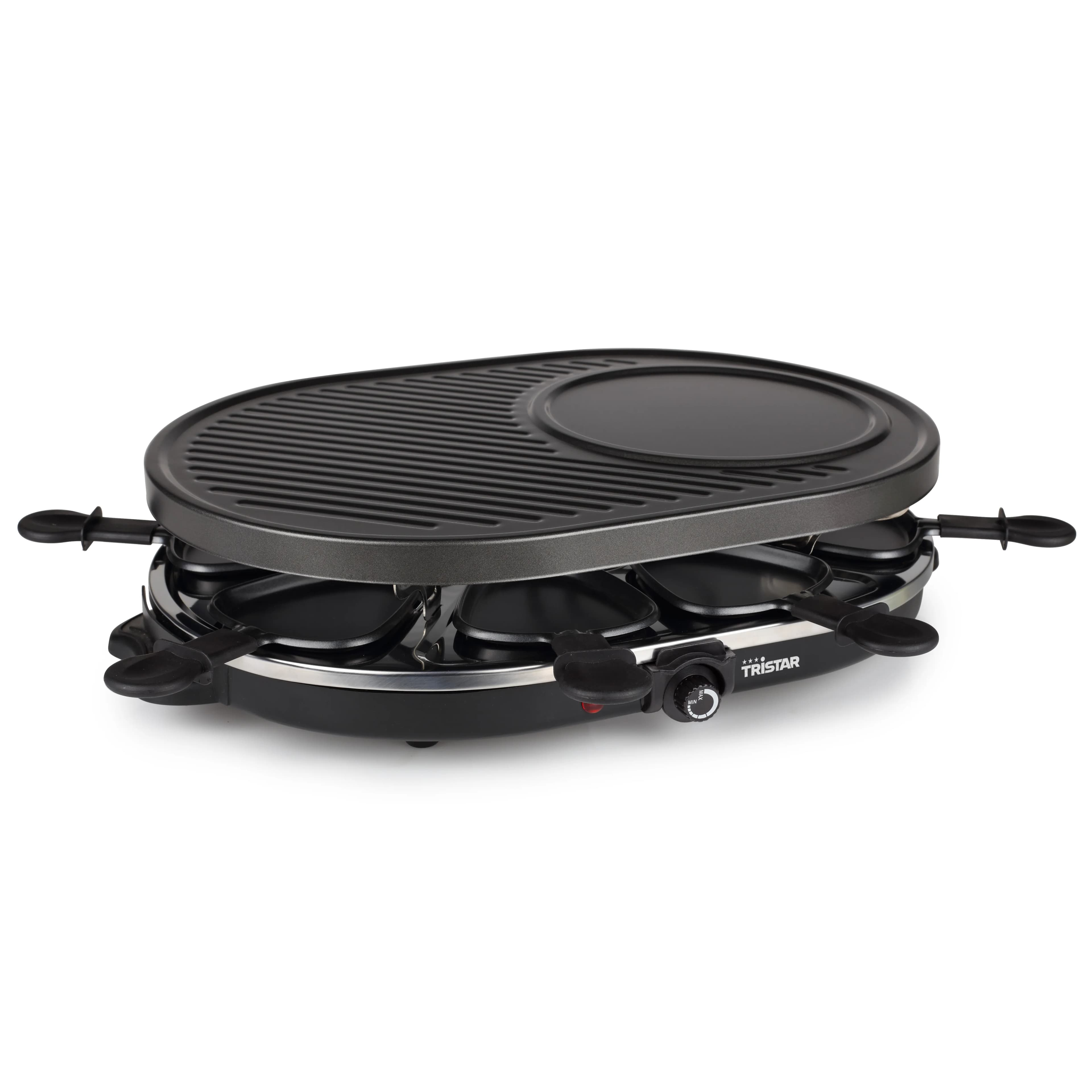 Tristar 5 i 1 RA-2996 -raclette, 8 henkilö