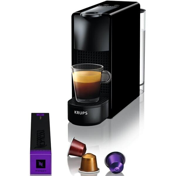 Krups Nespresso Essenza Mini -kapselikeitin, musta
