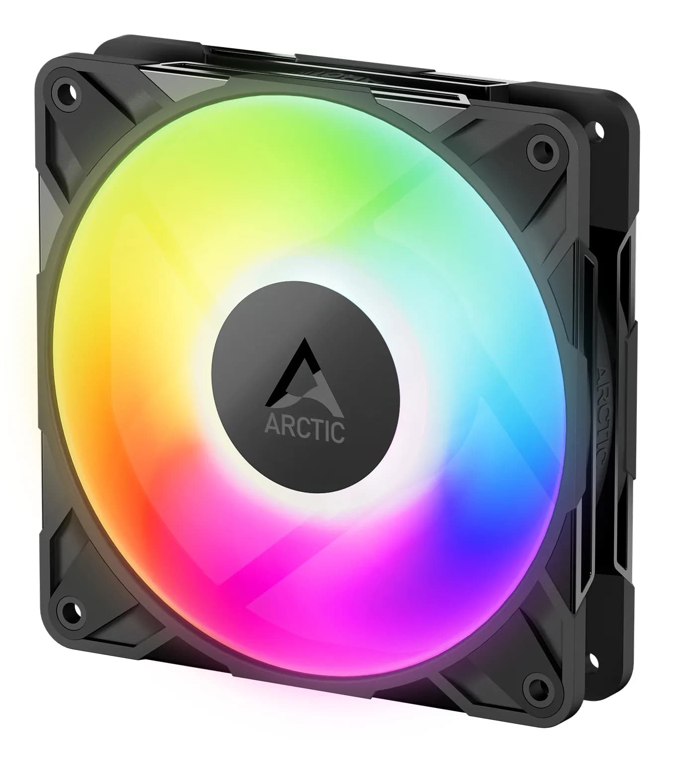 ARCTIC P12 Pro PWM ARGB -tuuletin, nestelaakeri, 120 mm, musta