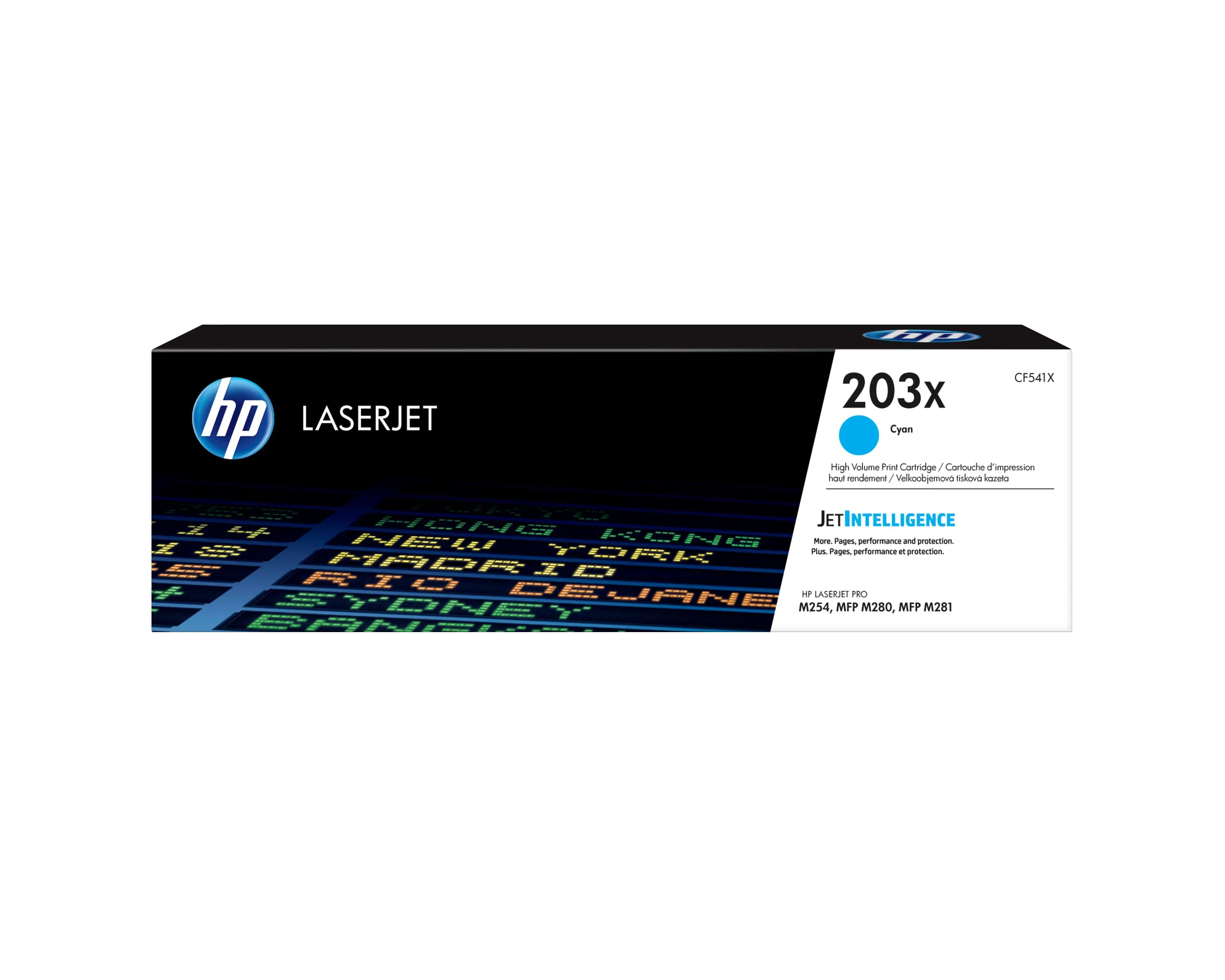 HP 203X CF541X High Yield -laservärikasetti, cyaani
