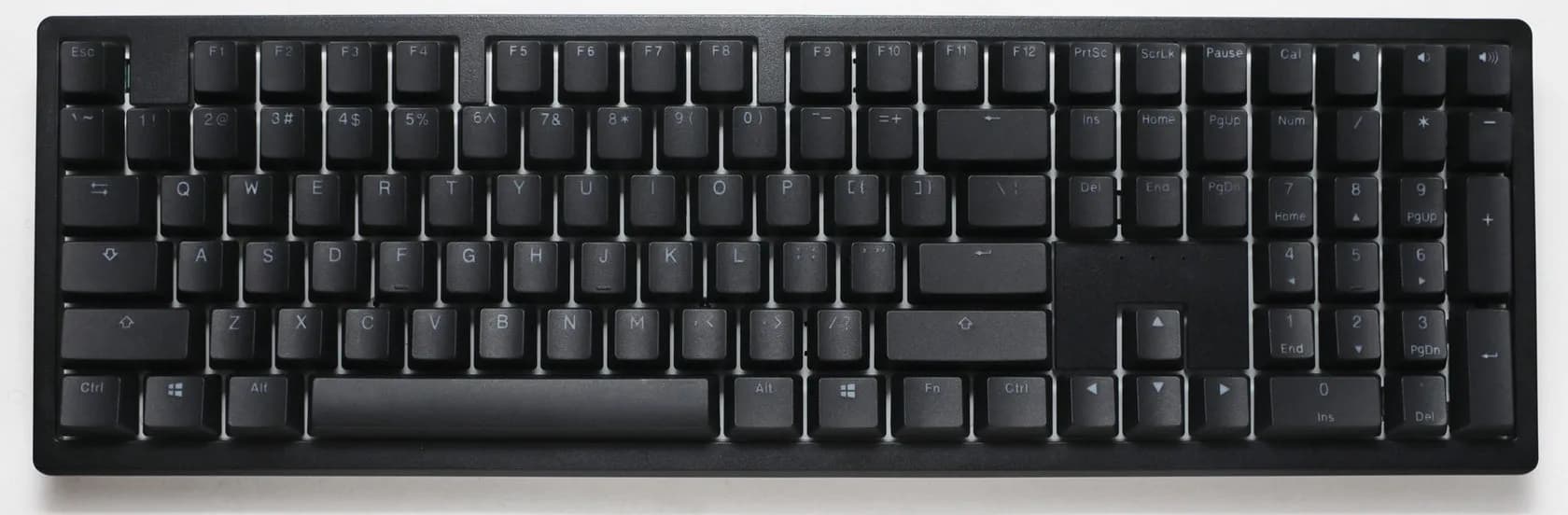 Ducky Zero 6108 -langaton mekaaninen pelinäppäimistö, Cherry MX2A Red, musta