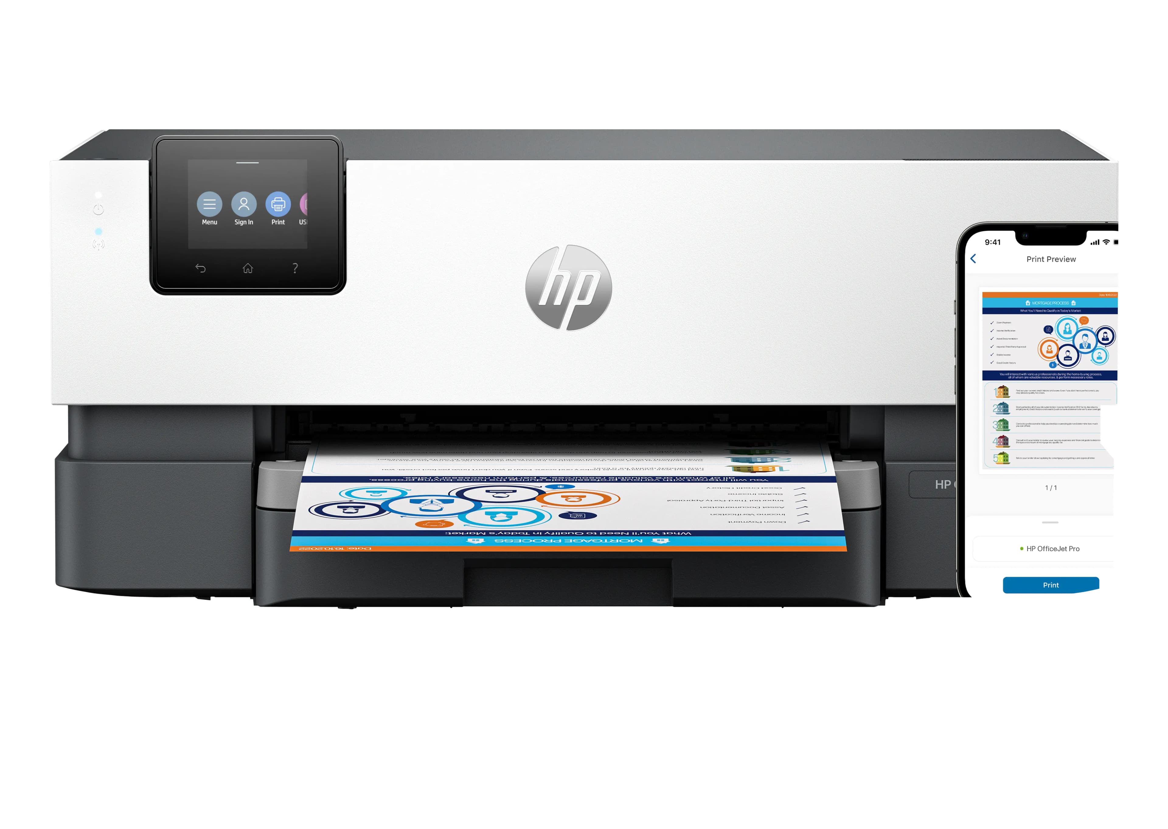 HP OfficeJet Pro 9110b Printer