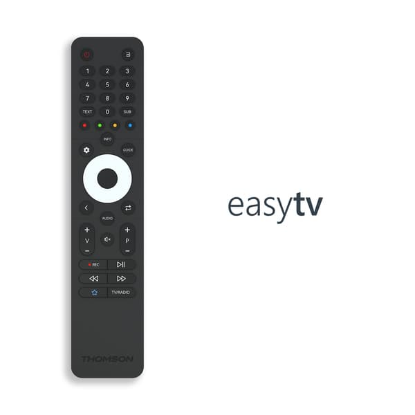 Thomson Remote Easy TV:lle (Non-Smart) -kaukosäädin
