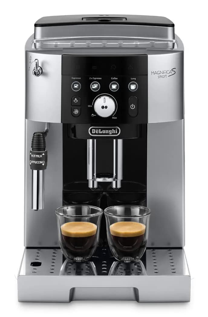 Delonghi Magnifica S Smart -espressokeitin, musta, Hopea
