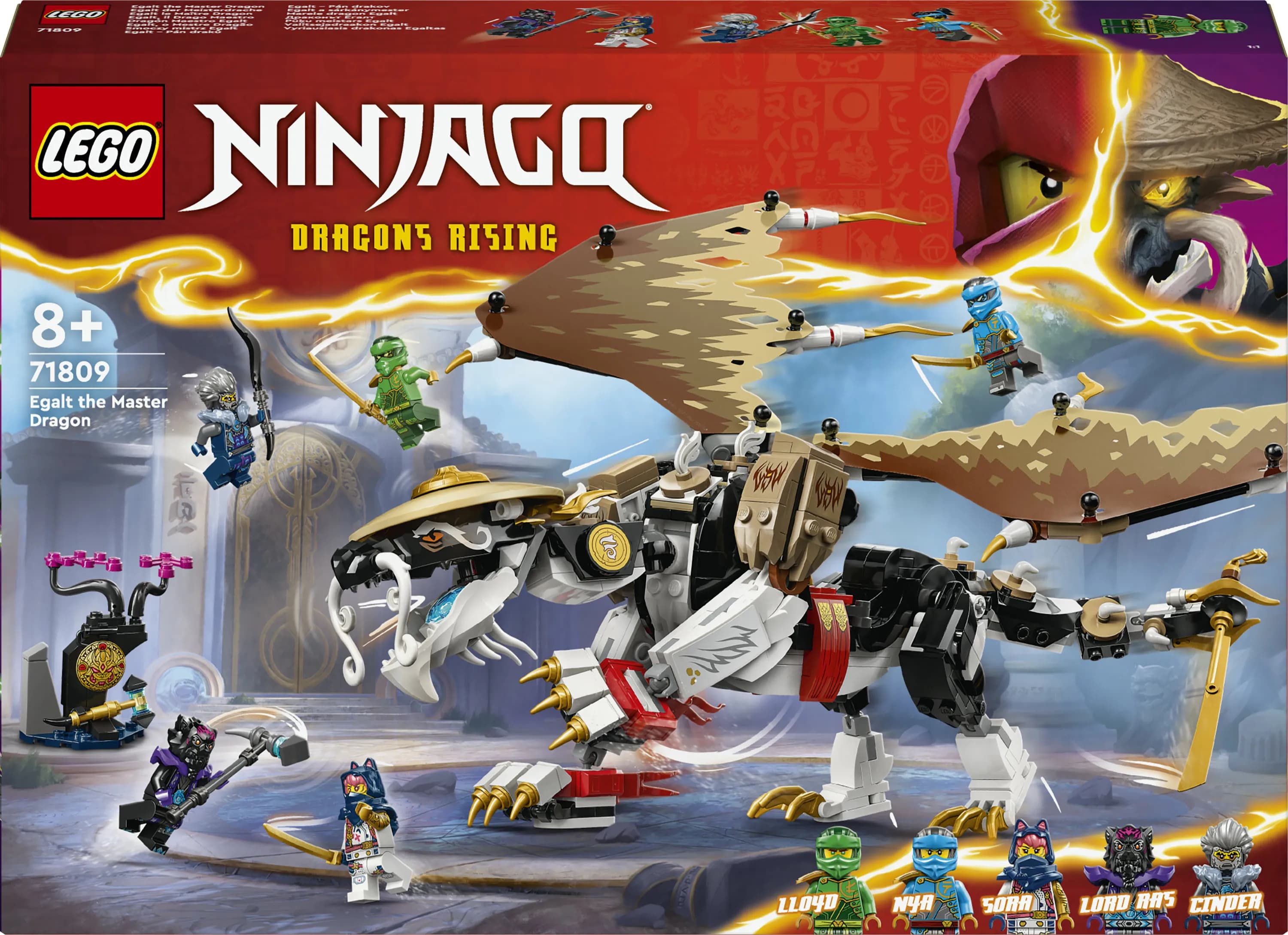 LEGO NINJAGO Egalt-mestarilohikääärme 71809